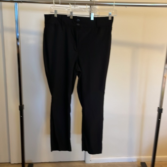Lane Bryant- Black 4 Season Lane Bryant Plus Size 22S button up trousers. EUC. - Picture 1 of 5